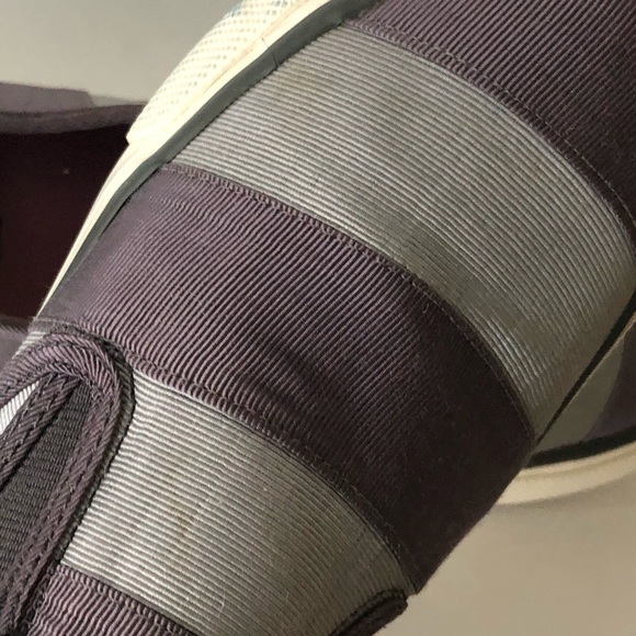 Sperry Topsider Blue Striped Slip On Sneaker 8.5 - Picture 7 of 8